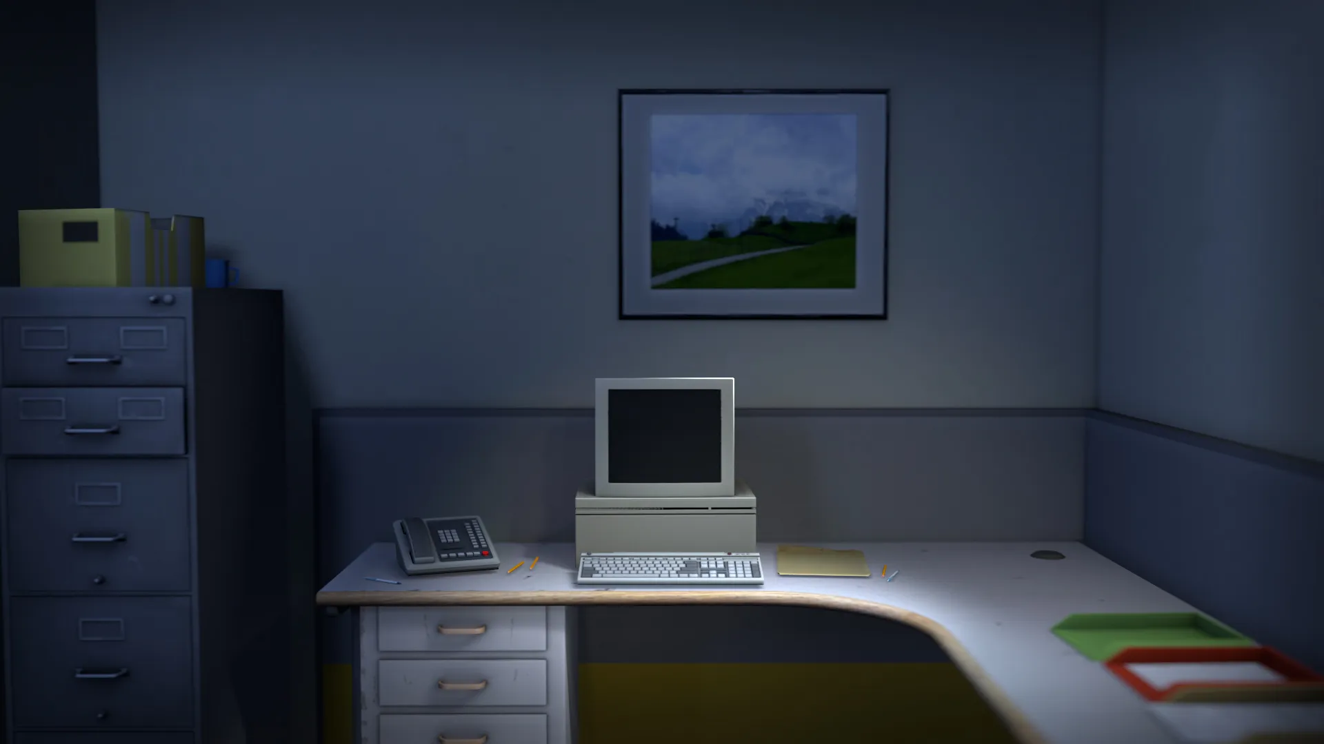 The Desk From The Stanley Parable